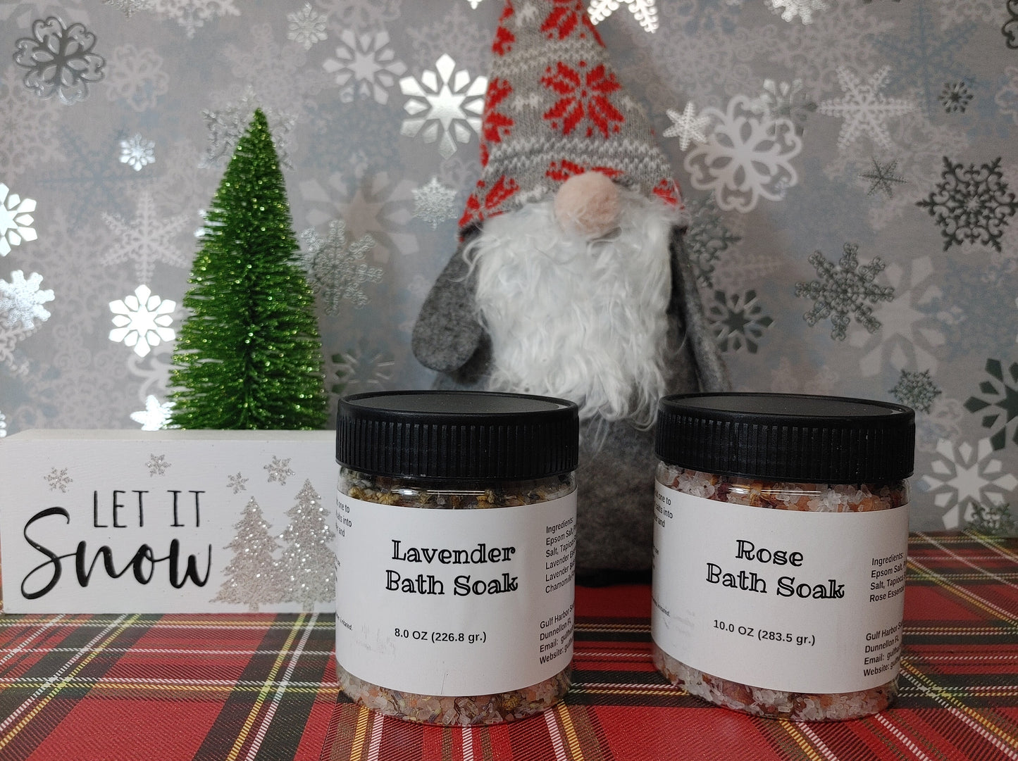 Custom Bath Salt Soaks