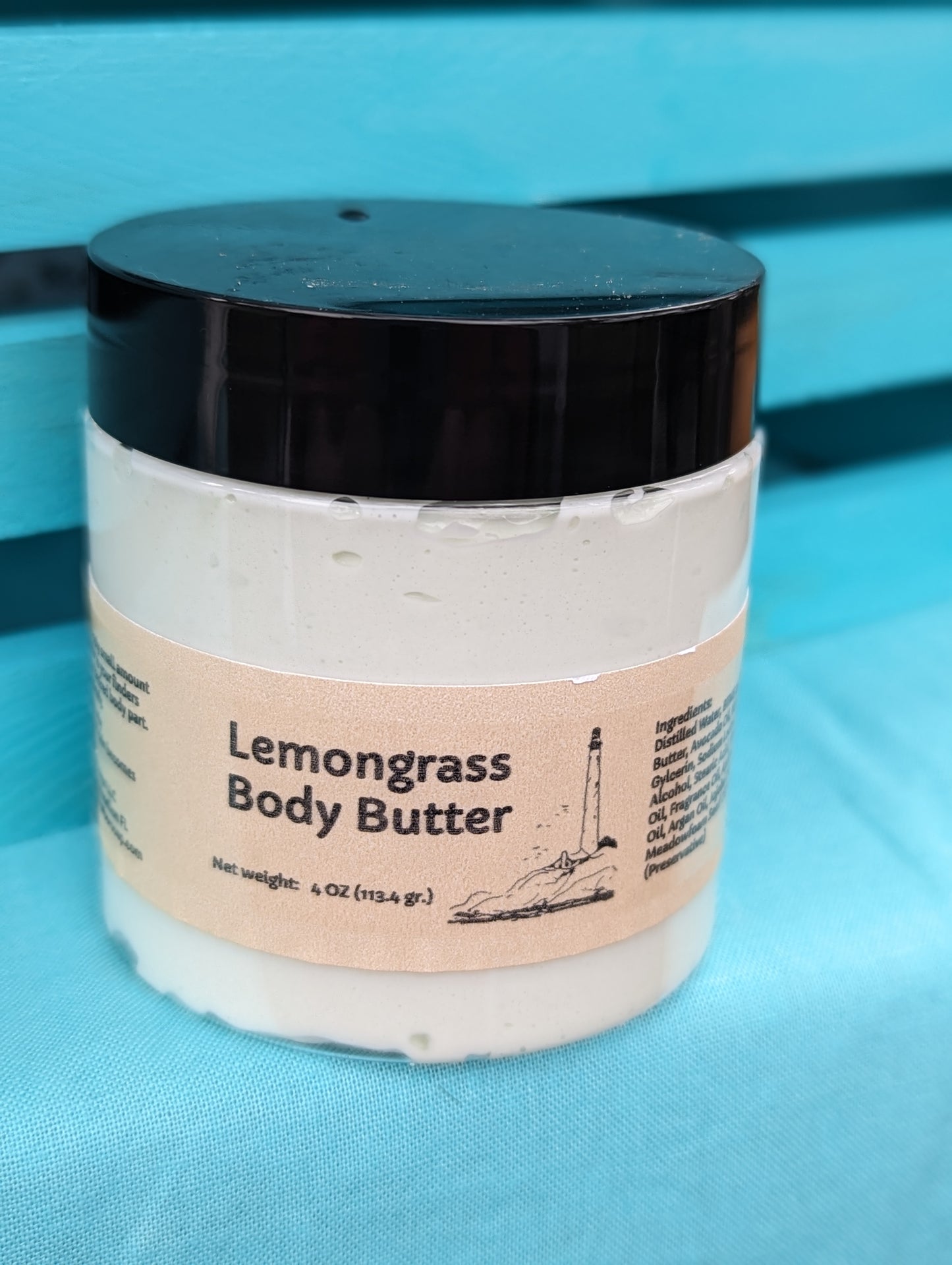 Lemongrass Body Butter Gulf Harbor Soaps Llc 0217