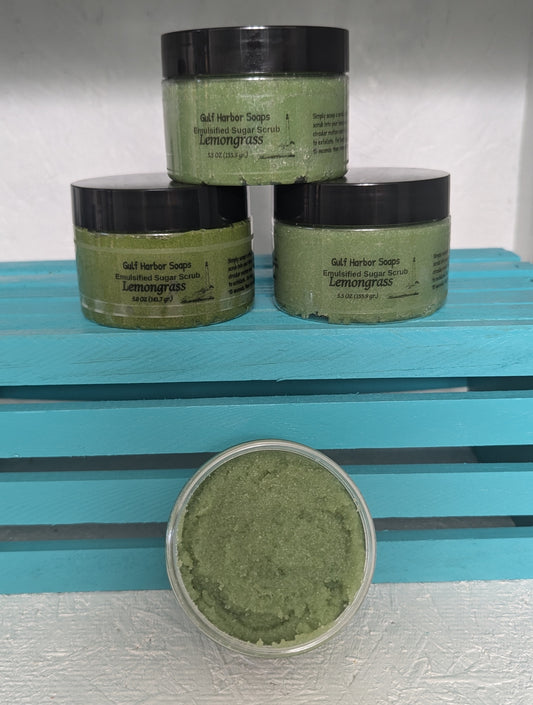 Lemongrass Sugar Scrub